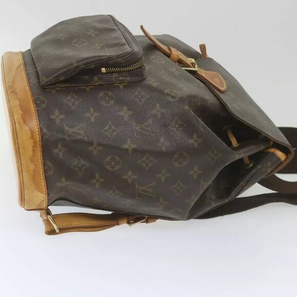 LOUIS VUITTON Monogram Montsouris GM Backpack - Picture 3 of 12